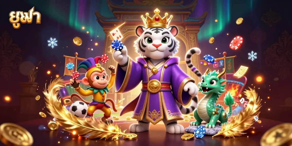 Engage with the thrilling experience of ยูฟ่า, where expert bettors enjoy colorful sports betting vibes with energetic characters.