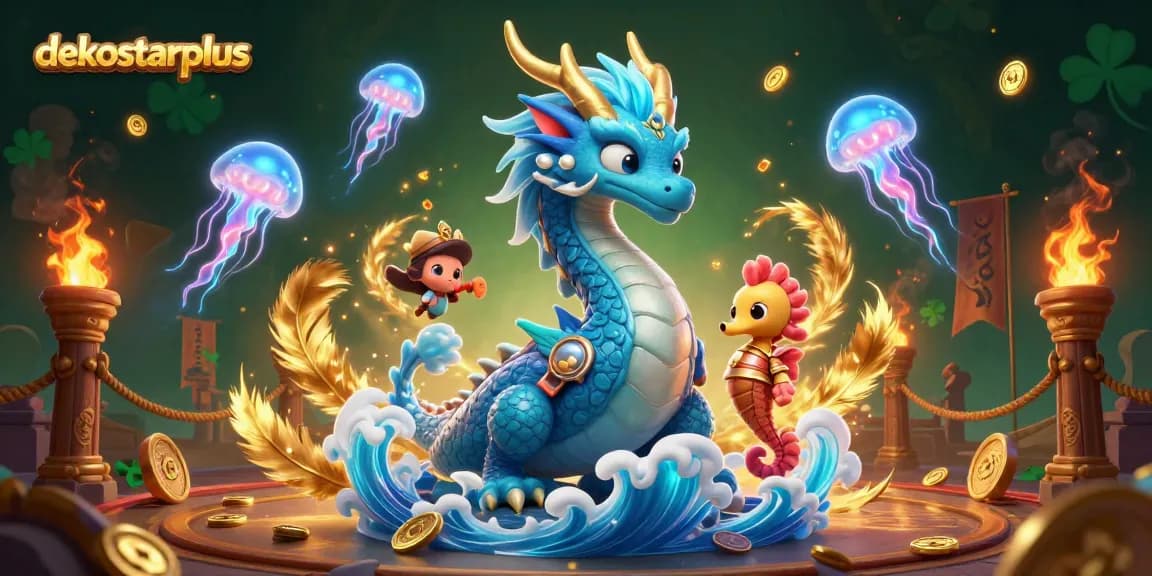 Engage with dekostarplus' thrilling online gaming scene featuring dynamic characters and rich visual elements.