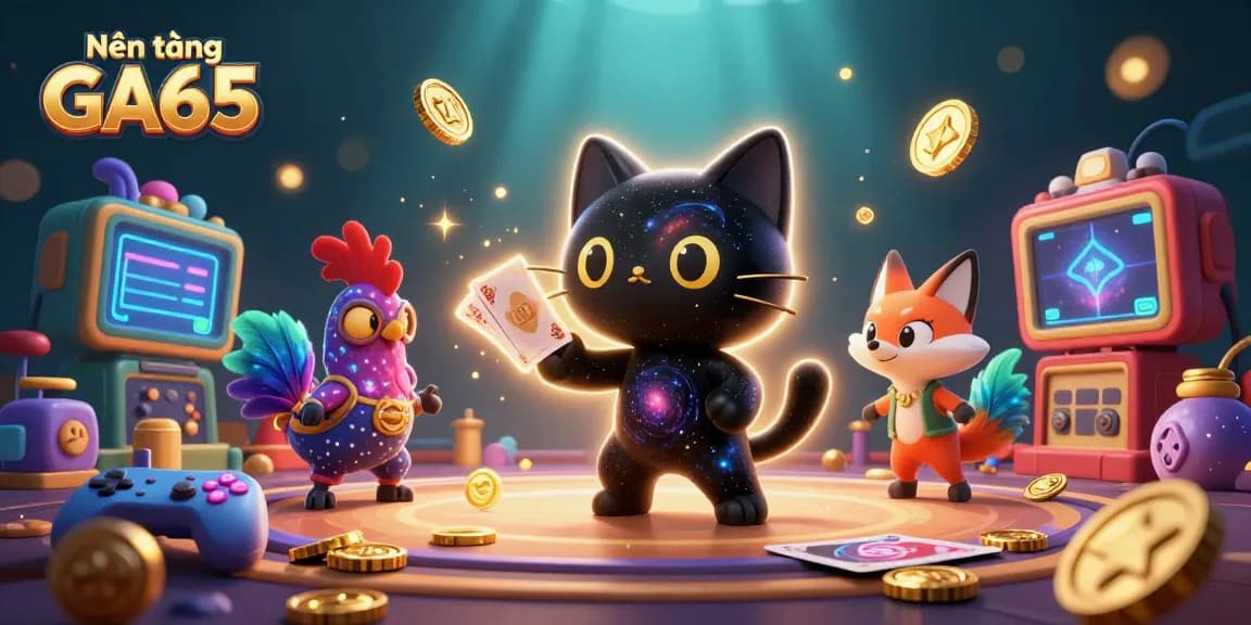 Nền tảng GA65 immerses gamblers in dynamic cockfighting action with vibrant characters and stunning visuals.