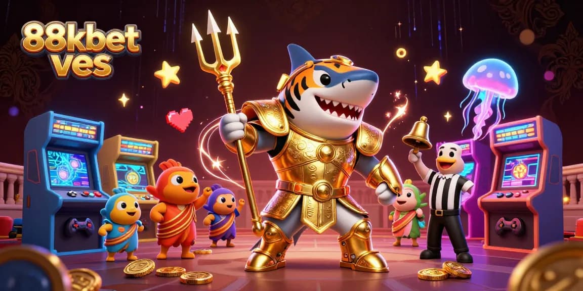 Engage in thrilling gameplay at 88kbet ves featuring a vibrant underwater colosseum scene.