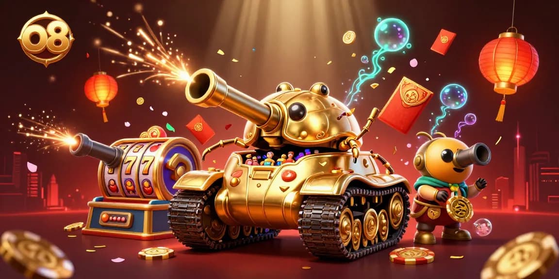 Engage in thrilling gameplay at the o8 casino with lively slot reels and golden treasures
