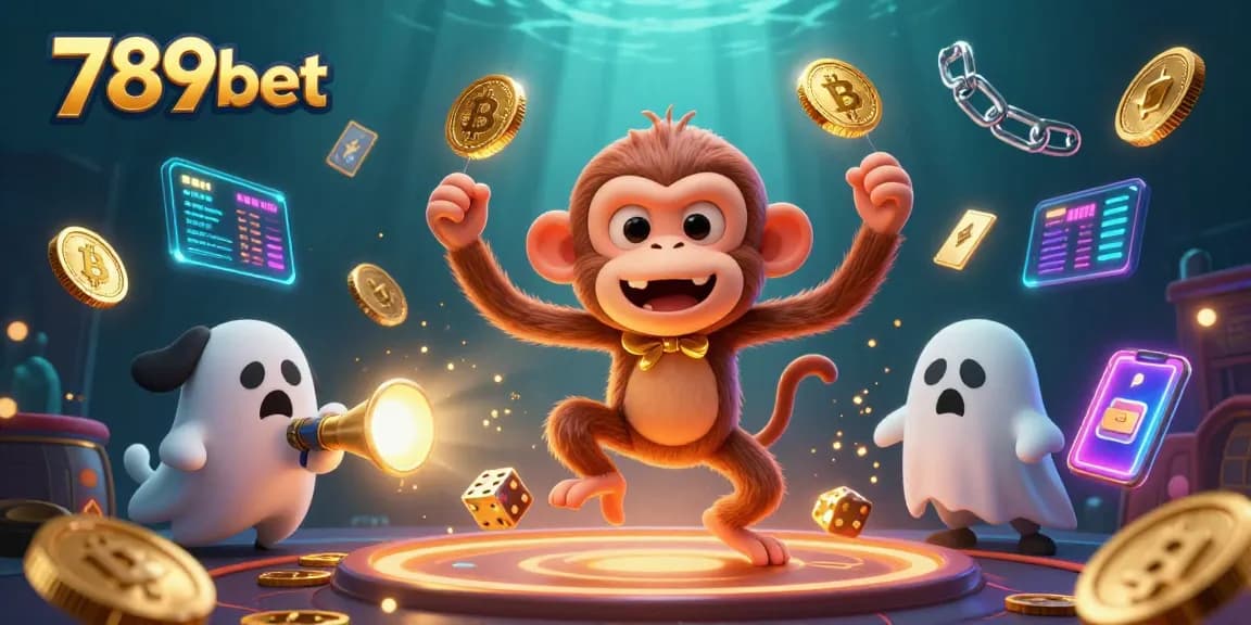 Experience thrilling betting adventures with 789bet in a vibrant haunted casino scene.