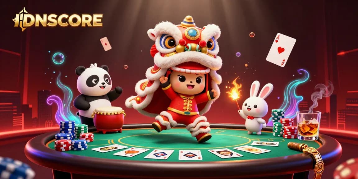 IDNSCORE provides a thrilling online gambling experience with dynamic poker action and engaging visuals.