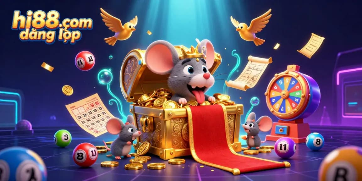 Engage with hi88.com đăng nhập for thrilling lottery games and dynamic casino fun, featuring vibrant illustrations.