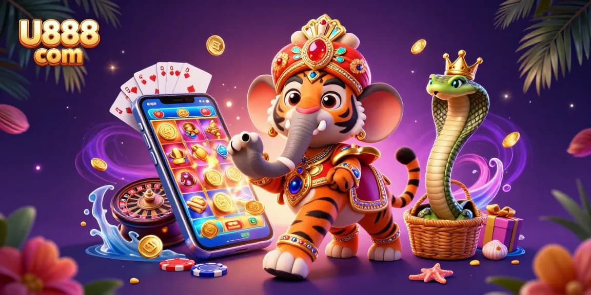 Experience thrilling games with U888 com in an enchanting 3D casino adventure.