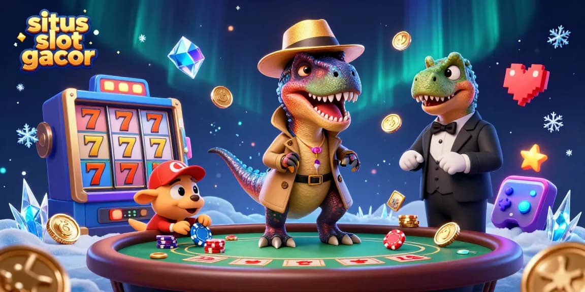 Experience thrilling wins on situs slot gacor with captivating 3D casino characters at play!