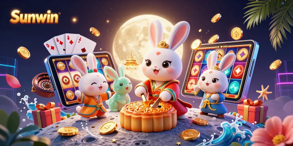 Spin your luck with Sunwin: a captivating illustration of a lunar casino adventure