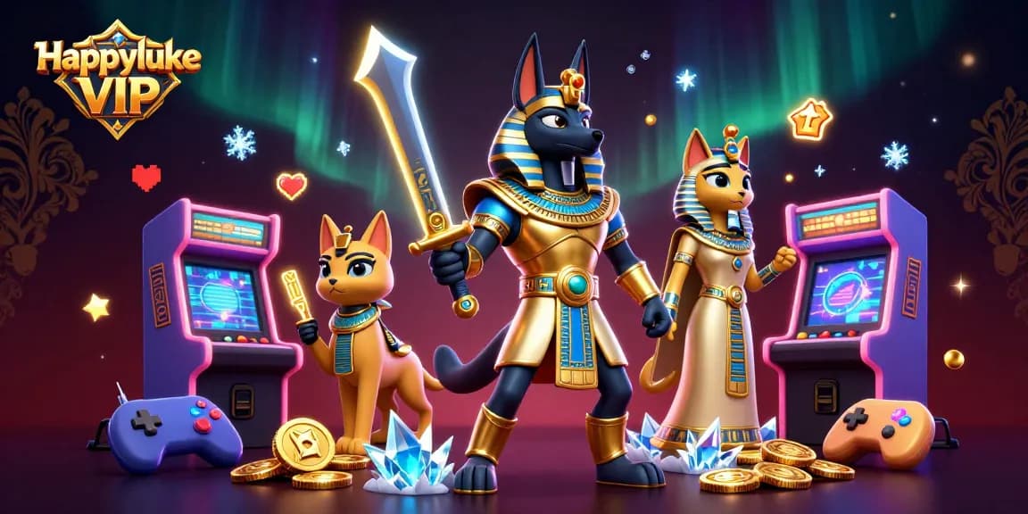 สนุกสนานกับ Happyluke VIP ในเกม 3D ท่ามกลางสภาพสวยสดงดงาม