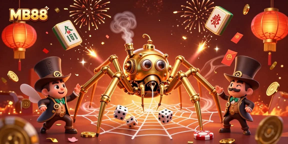 Spin the reels and win big at MB88 with thrilling 3D illustrations of gaming action.