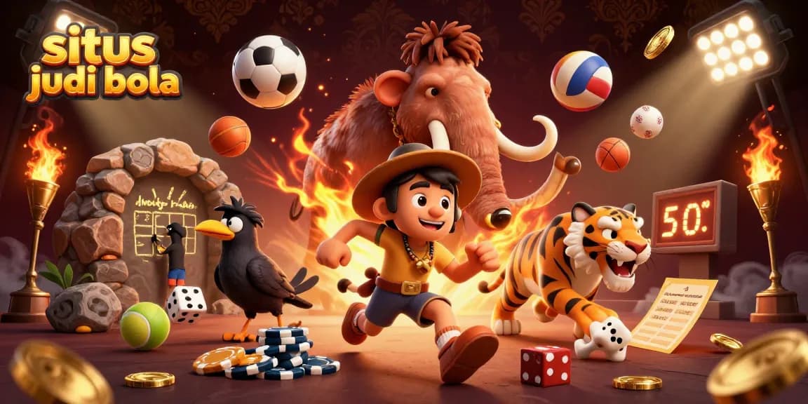 Experience thrilling sports betting moments at situs judi bola with dynamic action and vivid illustrations.