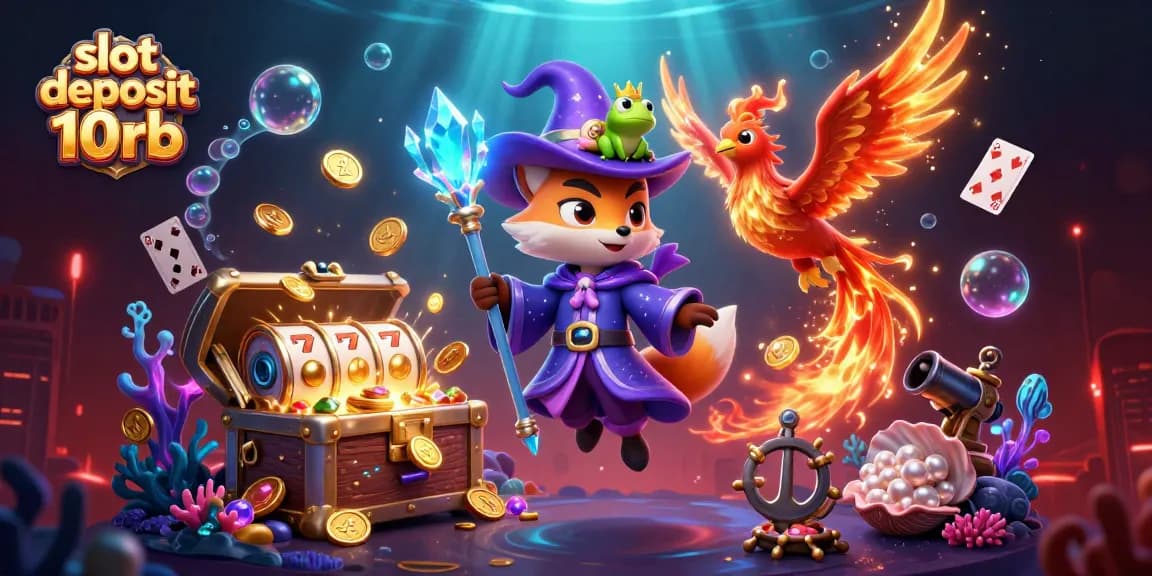 Experience thrilling wins with slot deposit 10rb games featuring dynamic visuals and exciting gameplay.