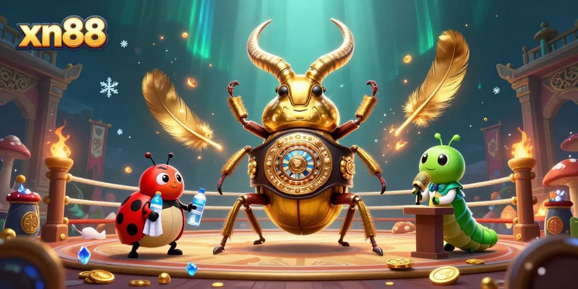 Engage in thrilling gaming adventures with the xn88 online casino featuring a vibrant 3D illustration.