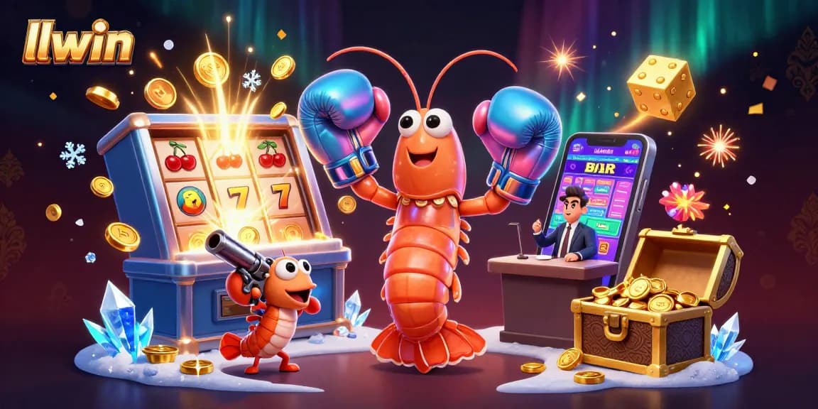 Experience thrilling jackpots with llwin at an exciting 3D casino inspired scene.