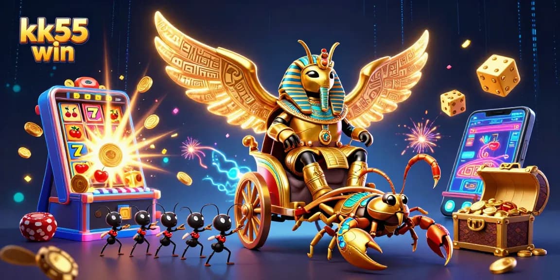 Win jackpots and engage in exciting games with kk55 win at this vibrant casino scene.
