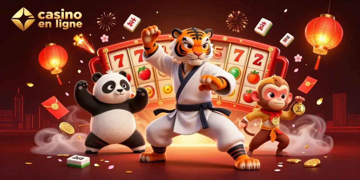 Jouez à des jeux passionnants de casino en ligne avec des personnages animés.