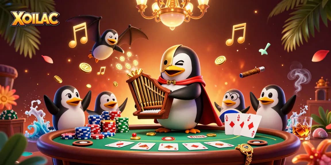Play thrilling games at XOILAC with dramatic golden visuals and engaging casino elements.