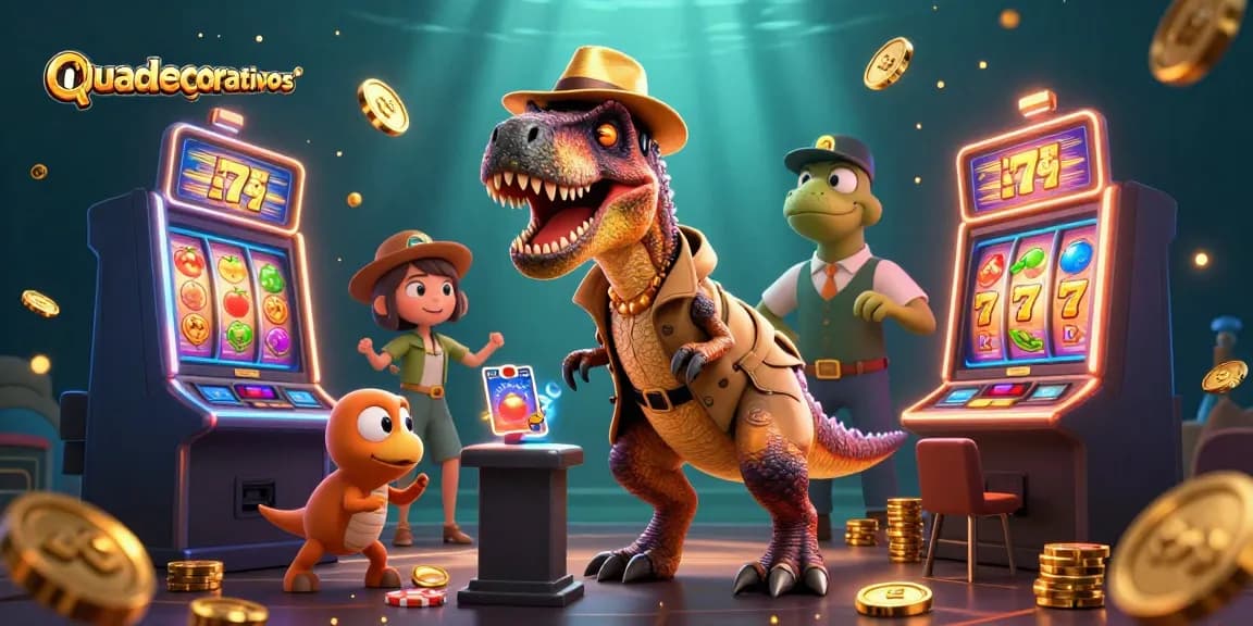 Experience thrilling wins at quadrosdecorativos with a dynamic slot scene featuring vivid characters and game elements.