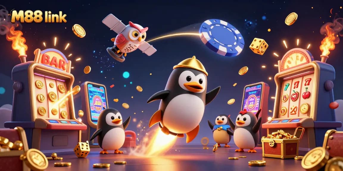 Play at M88 link and dive into a vibrant casino universe filled with excitement and gold.