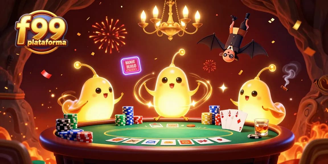 Aposte na f99 plataforma com jogos emocionantes iluminados por luzes cintilantes.