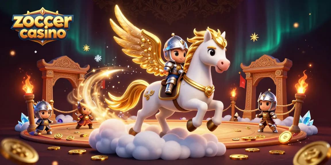 Zoccer casino offers a magical gambling experience showcasing a celestial theme with epic elements.