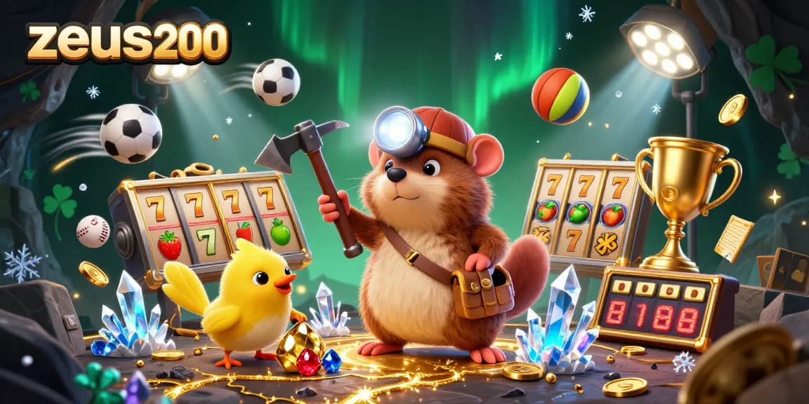 Zeus200 mengantarkan petualangan bermain slot dengan karakter mole berkilau di tumit emas.