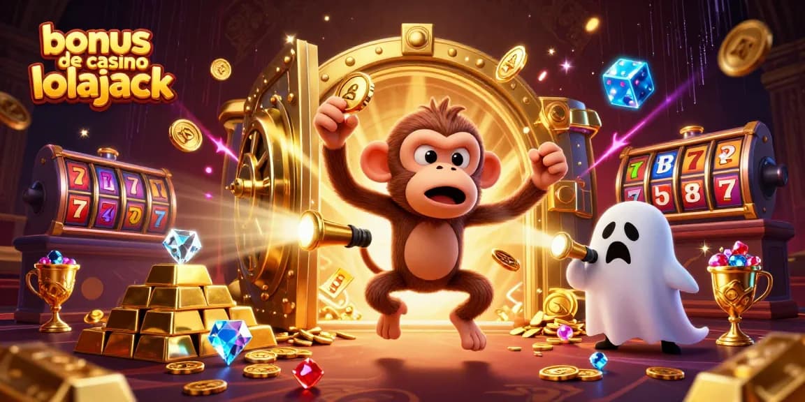 Gagnez avec le bonus de casino lolajack dans un univers de jeux de machines à sous frappantes.
