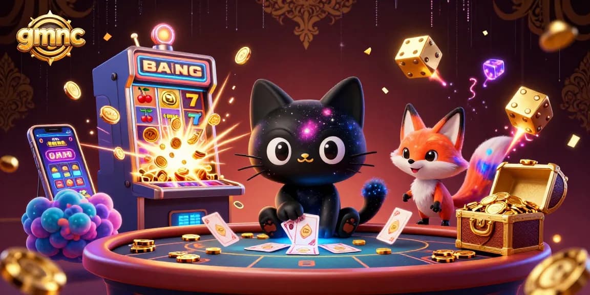 Experience gmnc insights at a vibrant cosmic casino, with dynamic action and 3D excitement.