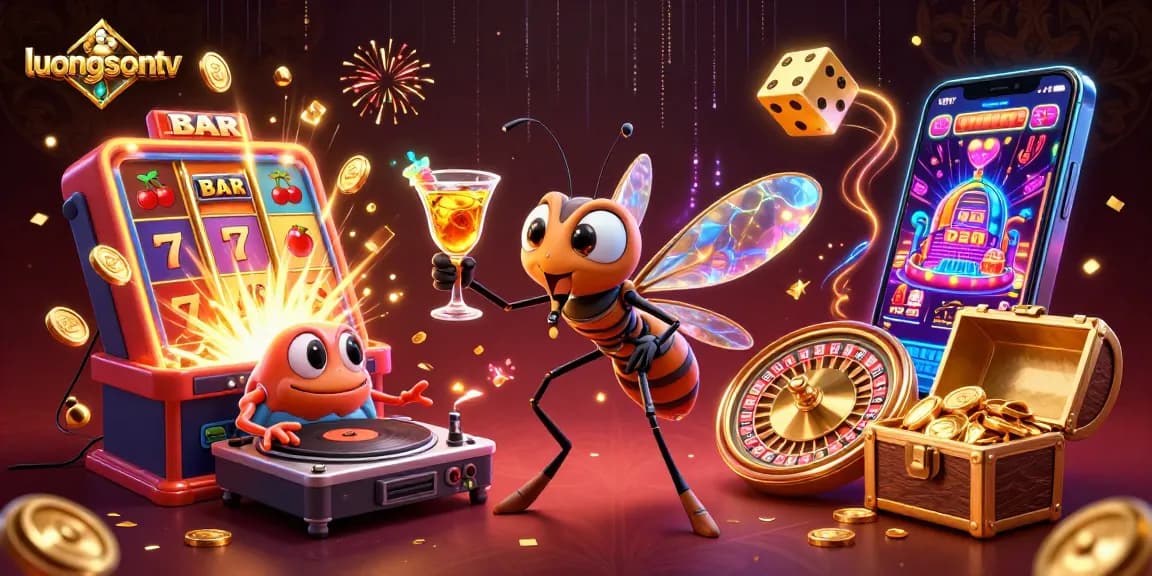 Experience thrilling gameplay with luongsontv, showcasing rich graphics and dynamic casino elements.