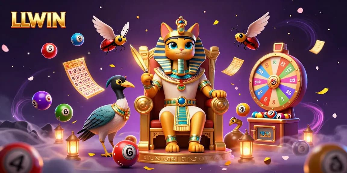 Experience the thrilling world of LLWIN with vibrant lottery themes and enchanting characters.