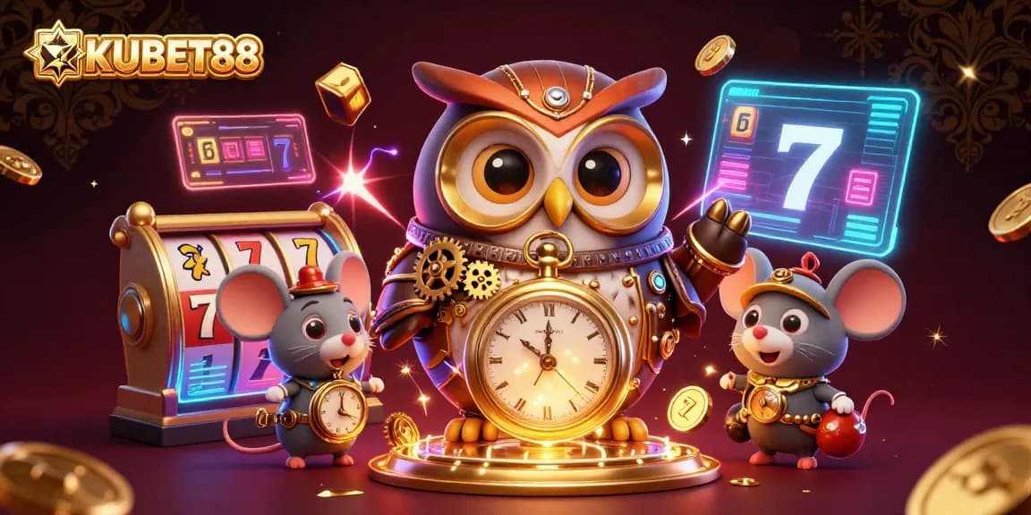 KUBET88 invites players to enjoy a thrilling jackpot experience with exciting slot reels and 3D graphics.