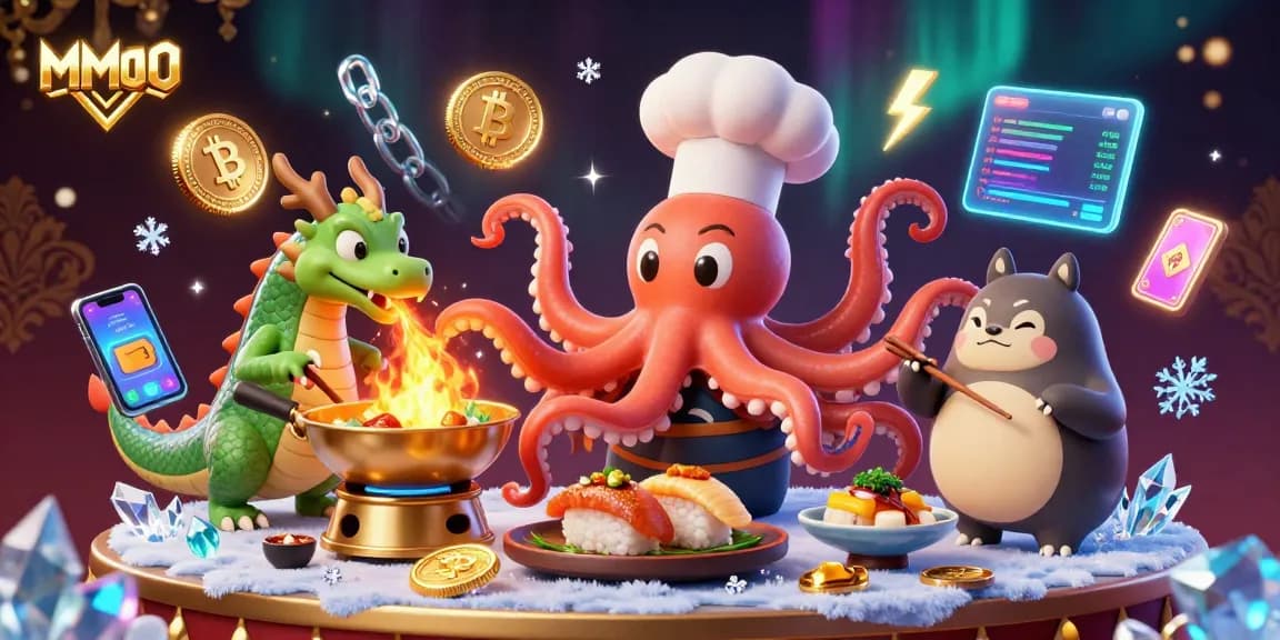 Engage in the crypto casino world with MMOO, featuring dynamic characters and vibrant gaming elements.