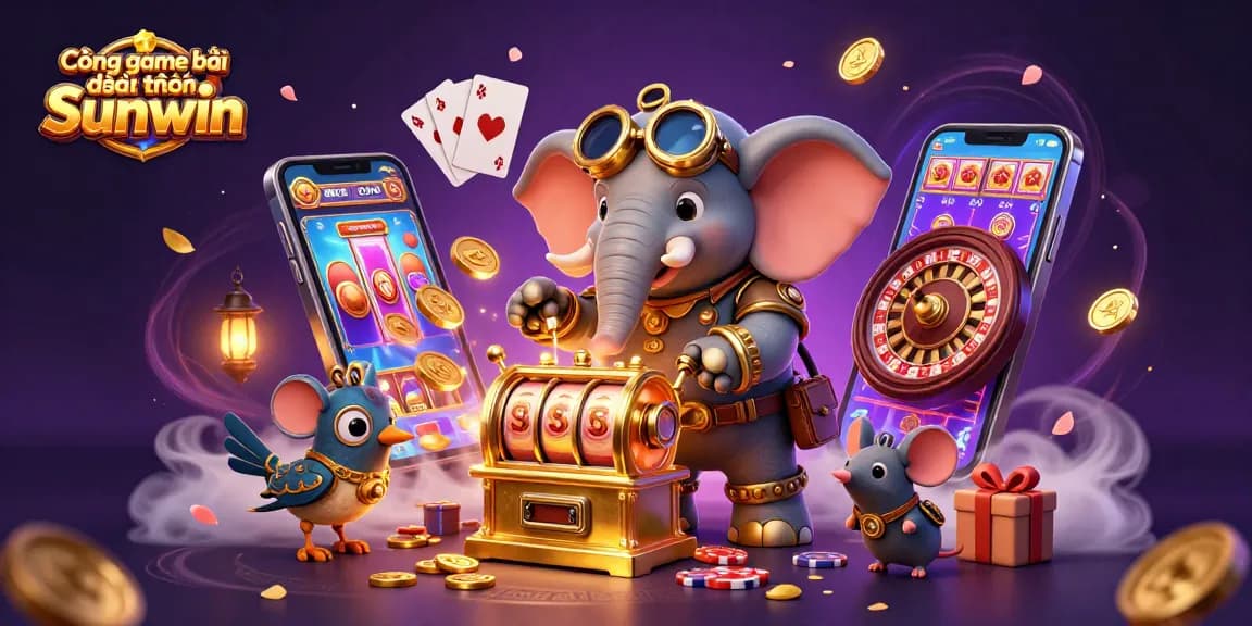 Spin to win with Cổng game bài đổi thưởng Sunwin, where vibrant slots and winnings await!
