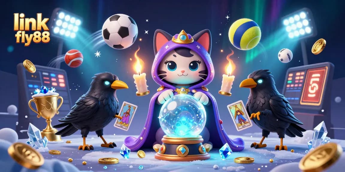 Immerse yourself in the vibrant world of gambling with the link fly88 casino scene featuring mystical characters and dynamic sports elements.