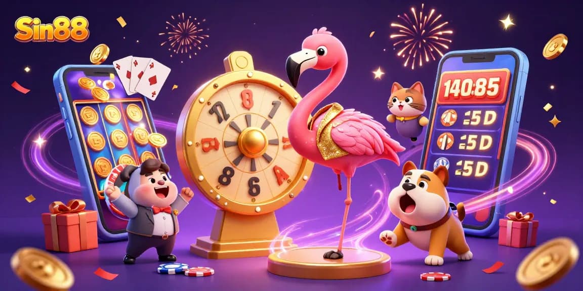 Spin the Sin88 prize wheel with excitement and win big at the online casino!