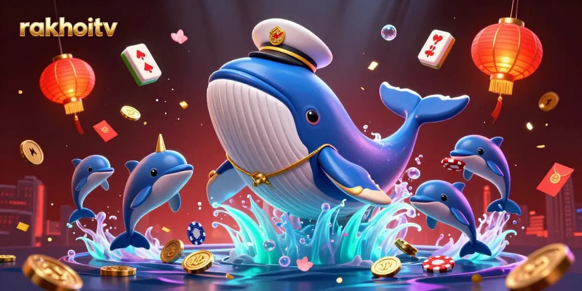 Engage with rakhoitv through thrilling casino underwater adventure featuring playful dolphins and a majestic whale.