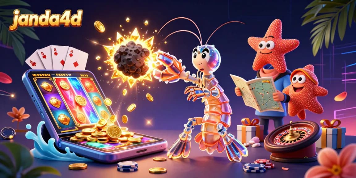 Janda4d menyuguhkan ilustrasi 3D menakjubkan dengan samurai udang mantis dalam pertandingan slot yang megah.
