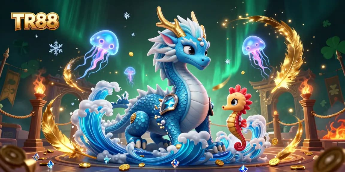 Experience thrilling gameplay action with TR88's enchanting underwater-themed casino adventure.