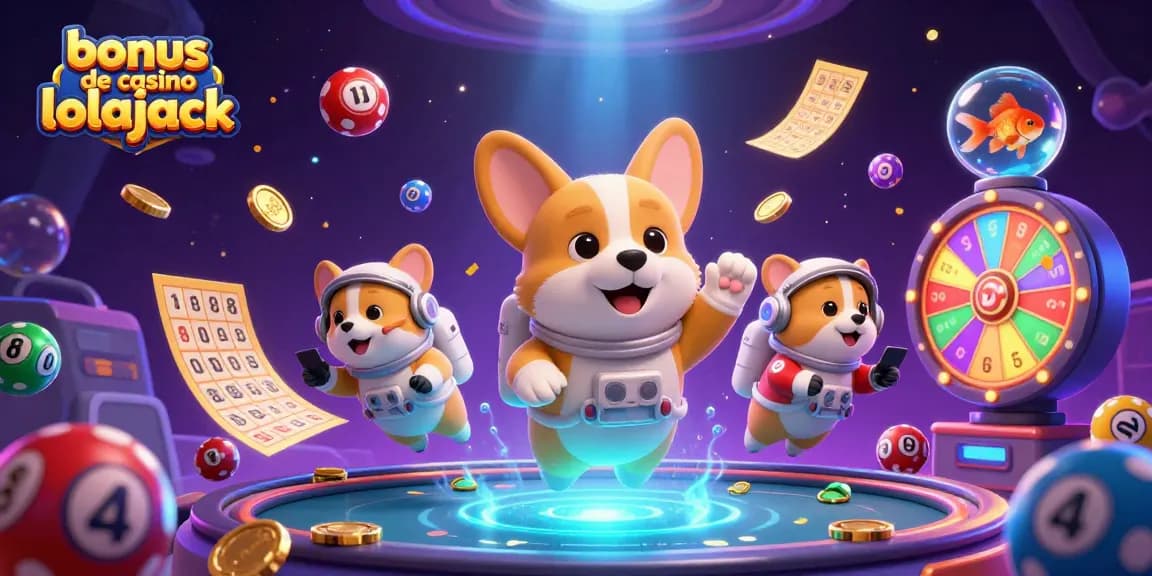 Profitez du bonus de casino lolajack avec cette illustration captivante de personnages de casino en action.
