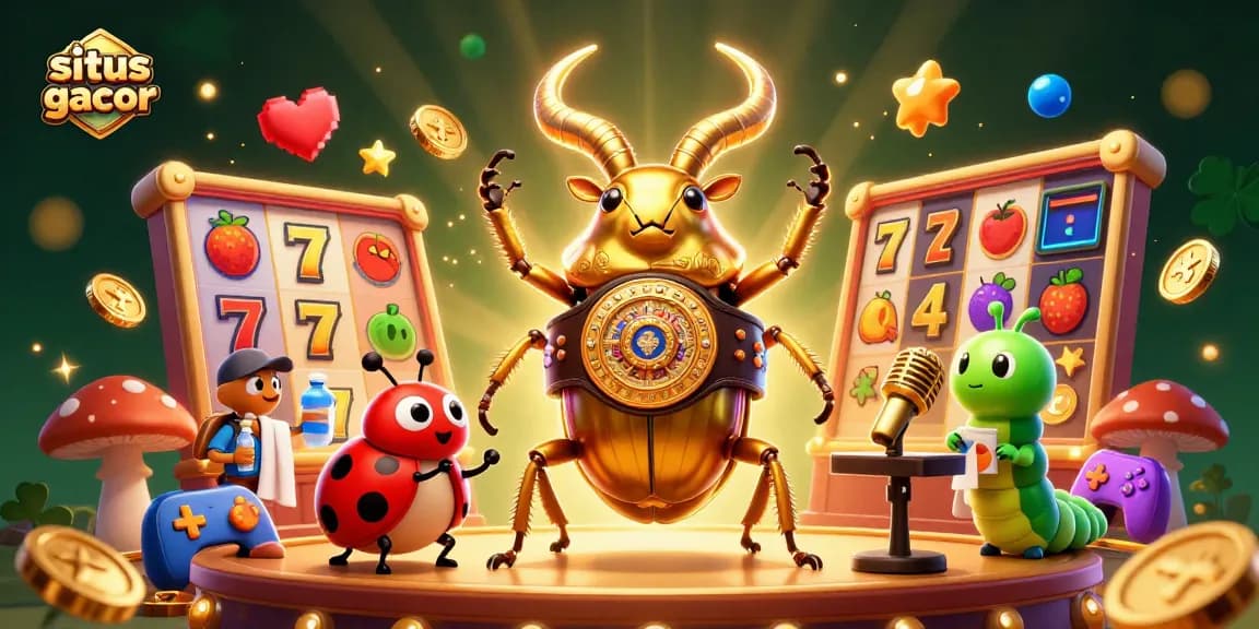 Experience the excitement of situs slot gacor with vibrant 3D characters and slot themes.
