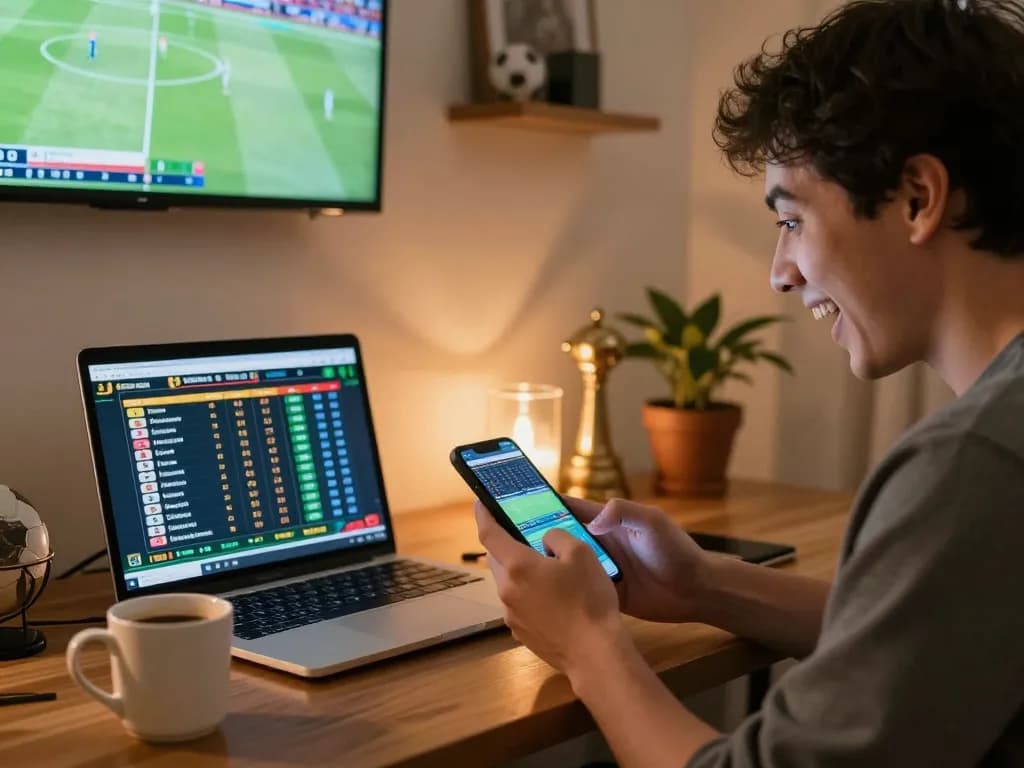 Profiter de parions sport retrait instantané sur un smartphone, mettant en avant les paris sportifs stratégiques