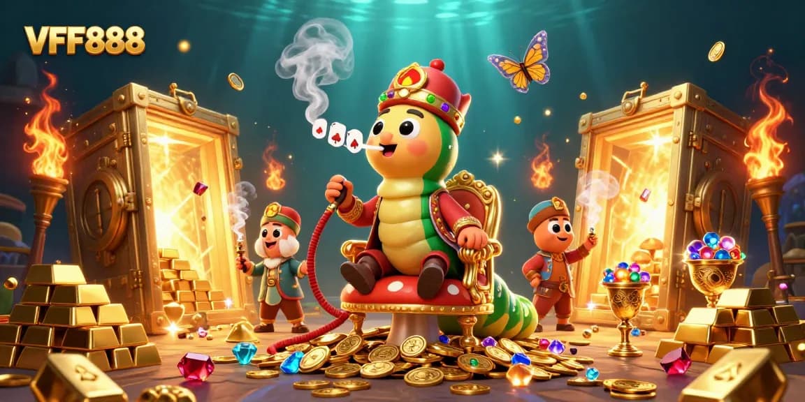 Experience VFF888's enchanting casino world with vibrant graphics and rich gaming elements.