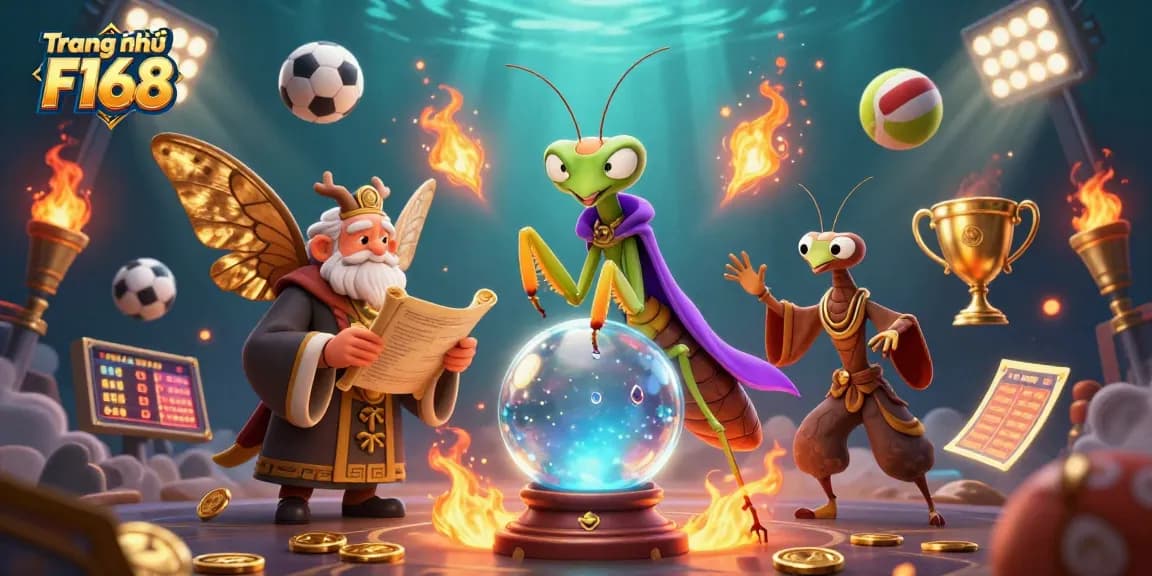 Engage in thrilling gameplay at Trang chủ F168, featuring a mystical atmosphere with vibrant casino elements.