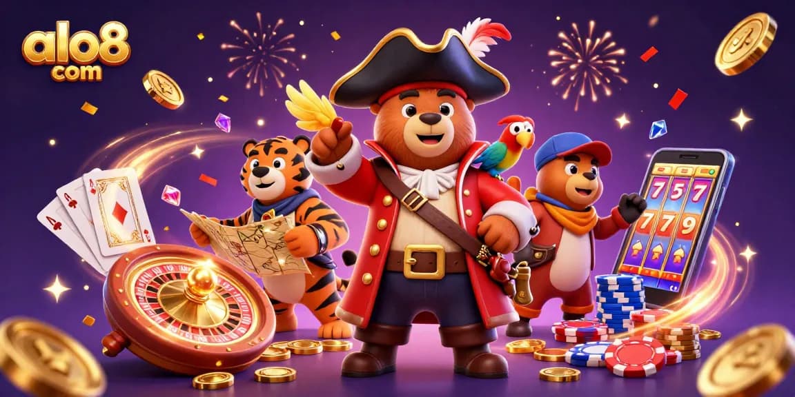 Spin the wheel of fortune with alo8 com’s thrilling online gaming adventure featuring a colorful 3D illustration.