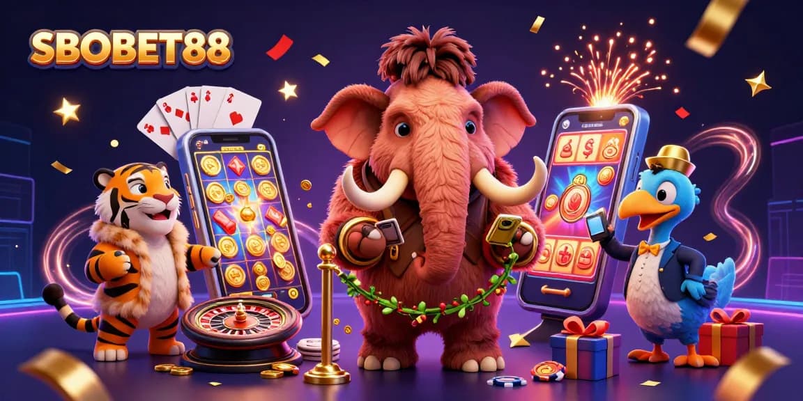 SBOBET88 memberikan pengalaman taruhan yang menarik dengan peluang tinggi dan grafis digital yang memukau.