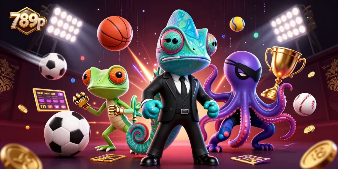 Engage with 789p's vibrant casino scene featuring dynamic characters and exciting game elements.