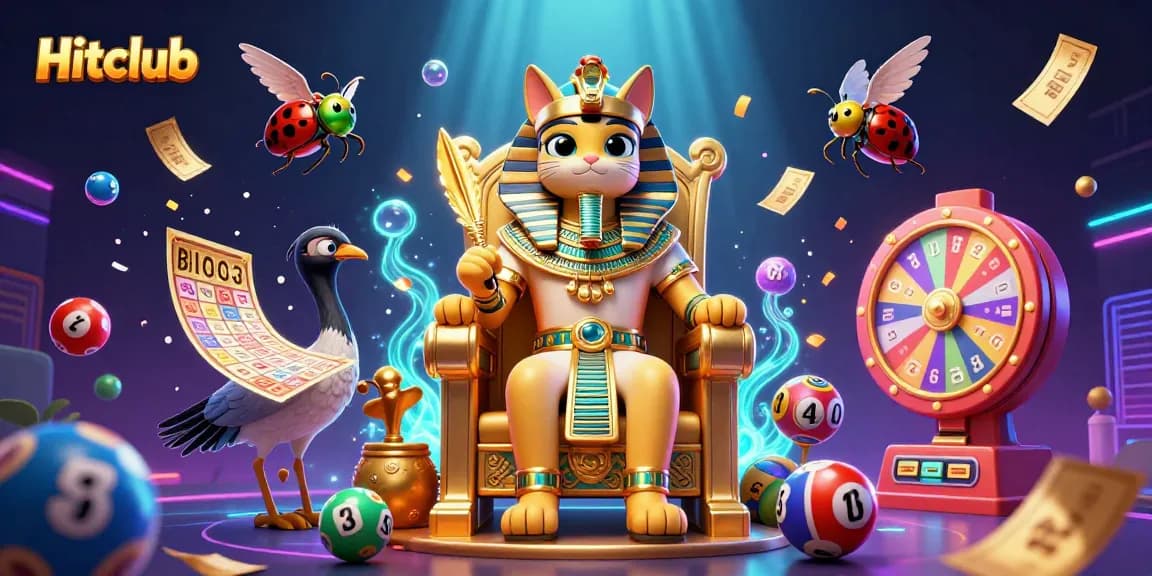 Engage in thrilling gaming at Hitclub with exciting lottery balls and dynamic prizes in a vibrant casino atmosphere.