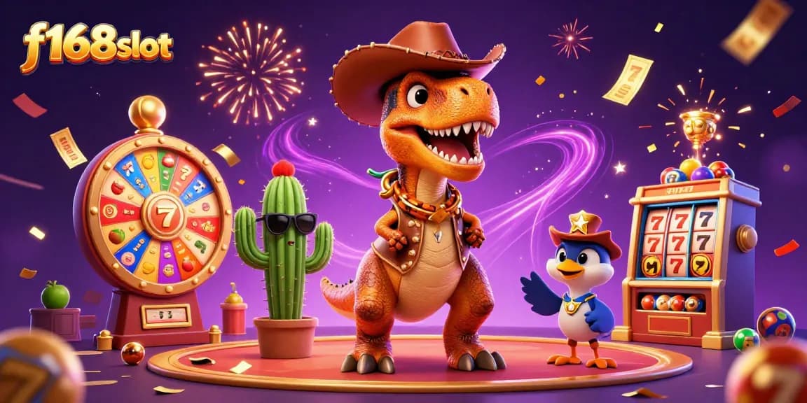Engage with f168slot for exciting casino experiences featuring vibrant slot games and intricate characters.