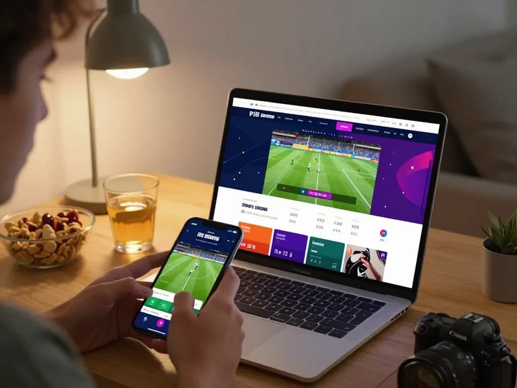 Engaging sports betting experience with nowgoal interface visible on smartphone, showcasing live odds and matches.