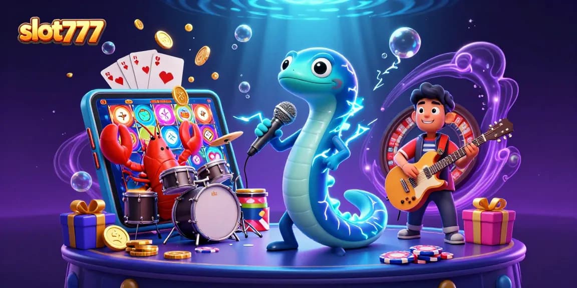 Experience thrilling wins with slot777 as vibrant 3D characters bring the casino to life!