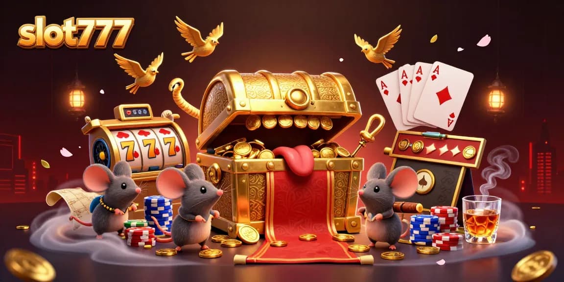 Slot777 menawarkan sensasi permainan slot yang meninggalkan kesan dengan peti harta karun dan simbol keberuntungan.